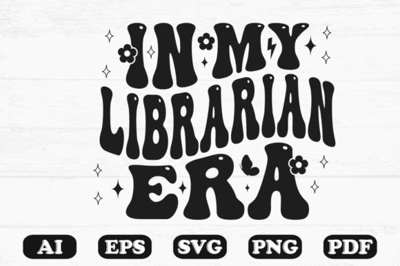 In My Librarian Era SVG T-shirt