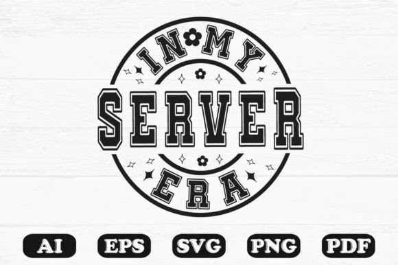 In My Server Era SVG T-Shirt: Graphics for Crafts